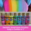 DecoArt Americana Acrylics Kelly's Combo nr 1